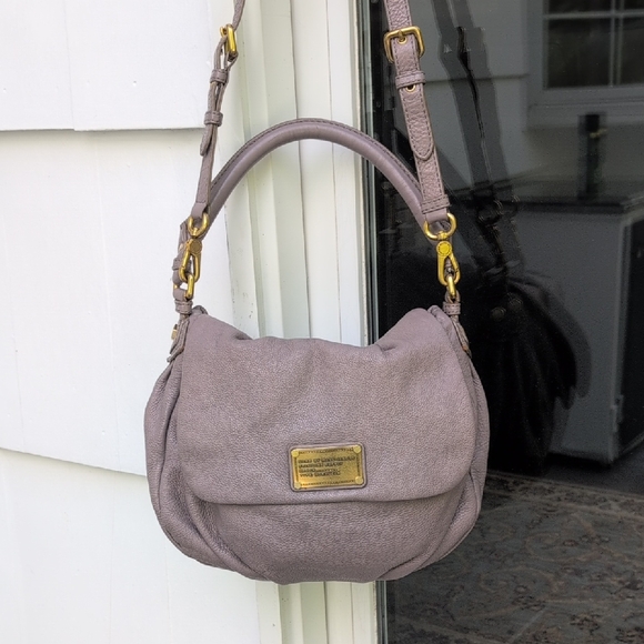 Marc By Marc Jacobs Handbags - Marc Jacobs Gray Leather Satchel EUC
